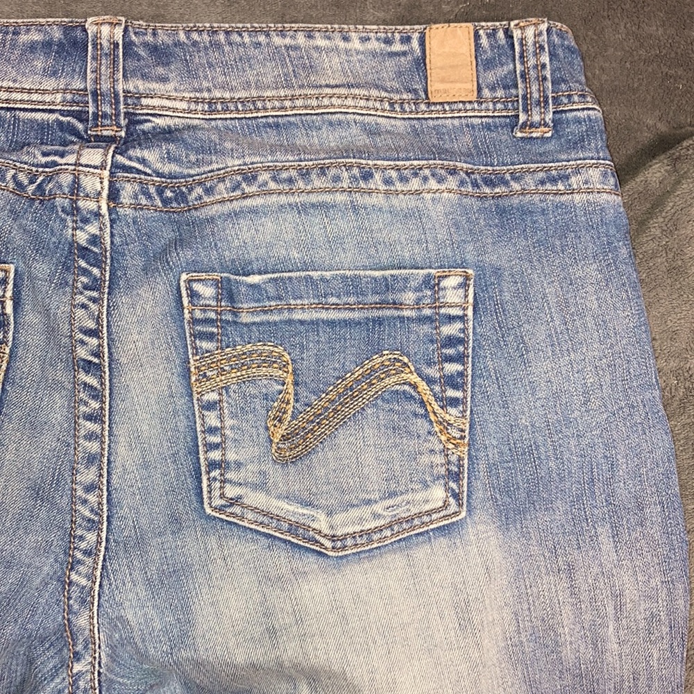 Maurice’s Light Blue Denim Amber Boot Jeans size 18 long